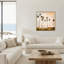 Coastal Retreat Golden Hour Glow by  - Picture Frame Painting-129101013-129101012-129101024