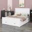 Base de lit en bois avec tiroirs-1928819048