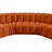 Hisa Upholstered Curved Sectional Reversible-89266772