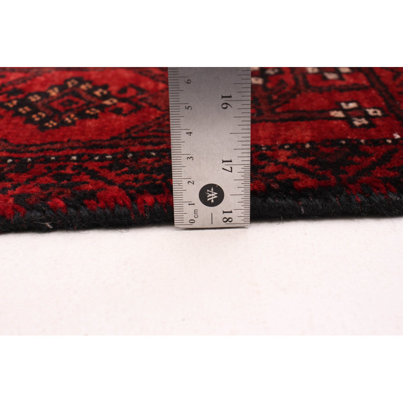 One-of-a-Kind 3'2" X 6'1" 2000s Wool Area Rug in