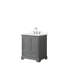 Ensemble de meuble-lavabo simple autoportant 36 po avec plateau en quartz Deborah-98084797-98084798-98084801
