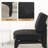 Teddy Armless Leisure Accent Chair-114309182-114309185