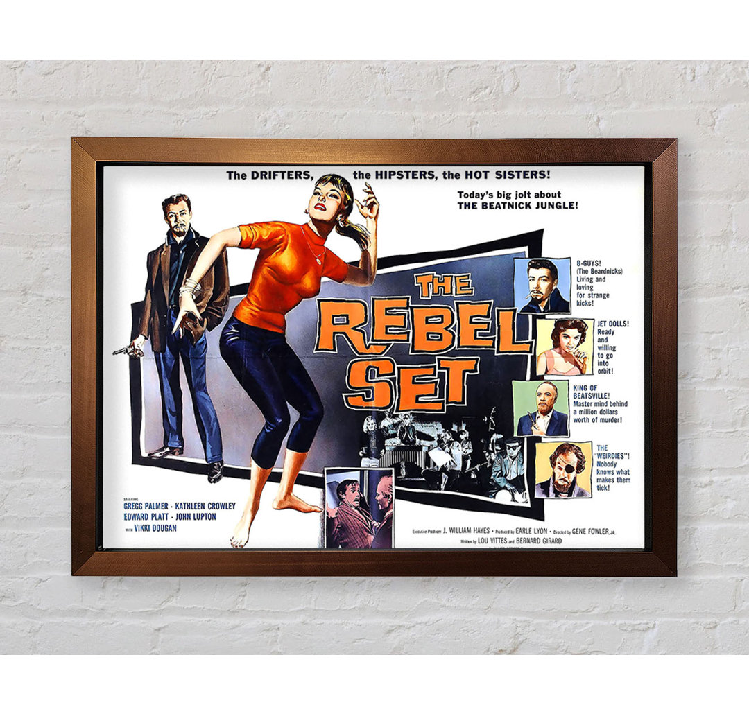 Rebel Set Poster 2 Gerahmter Druck