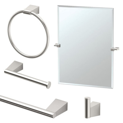 Bleu 5 - Piece Bathroom Hardware Set
