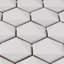 Carreau de mosaïque 2 po x 2 po en porcelaine nid d'abeille pour mur et plancher-66982321