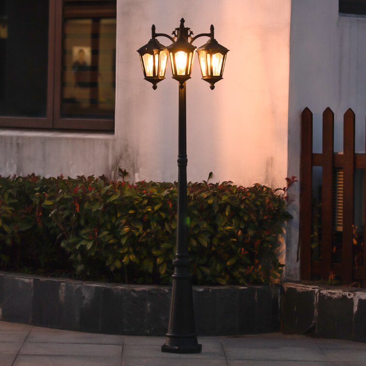 Charlton Home® Dilsey Transparent Lamp Post (Full) Wayfair