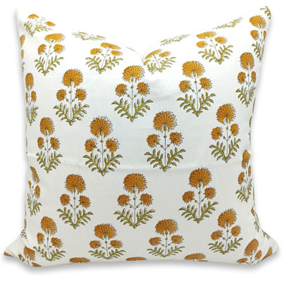 Housse de coussin intérieure / extérieure en coton Rishi