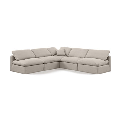 Itala Upholstered L-Shaped Sectional Reversible