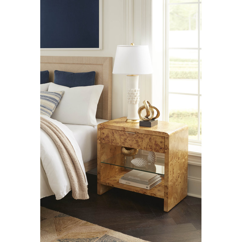 Emil Solid Wood End Table