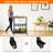 Wood Bar Cart