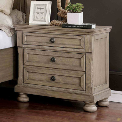 Table de chevet style transitionnel 1pc
