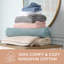 Ensemble de bordure Dobby 6 pièces Town & Country Country Everlyday, 2 salles de bain, 2 mains, 2 lavages, 100% coton-113838566