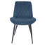Kalie Pair of Upholstered Diamond Stitched Dining Chairs-1296337351