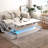 Three-Tier Foldable Coffee Table With Drawers-114232707