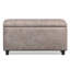 Banc repose-pieds avec rangement caché Cosmopolitan-1887797779