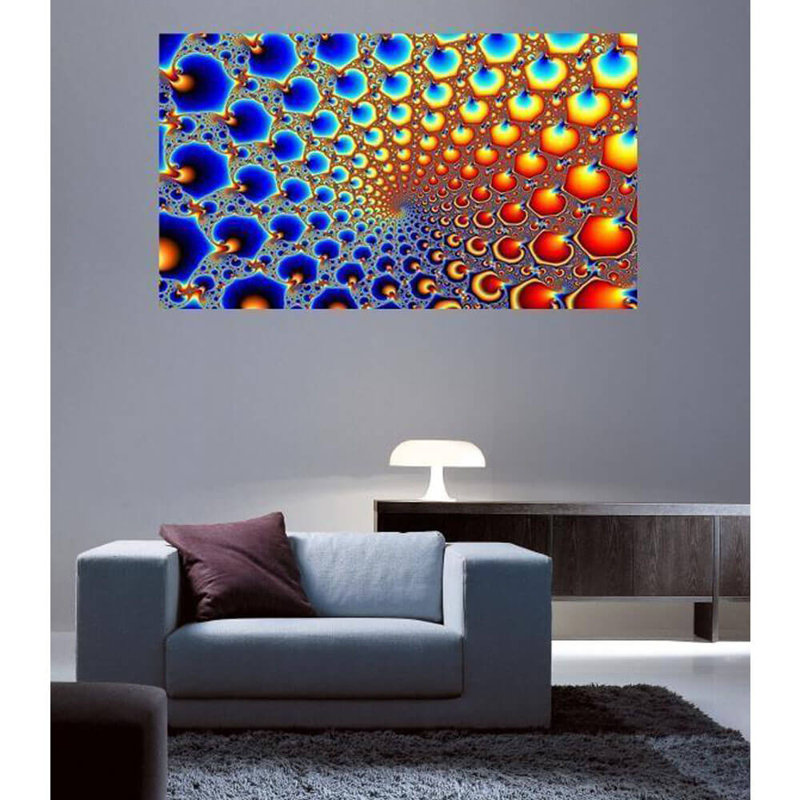 Affiche brillante «Hypnotic portail», 40 po x 60 po