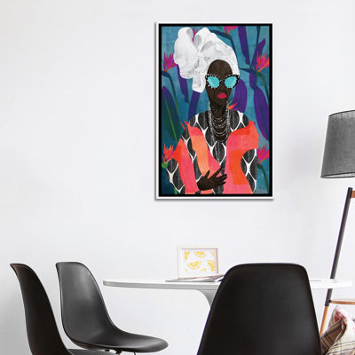 " Modern Turban Woman V " by Nikki Chu