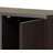Wine cabinet with wine storage and two cabinets