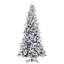 Arbre de Noël artificiel enneigé 9 pi