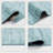 Laguna Aqua Blue Distressed Washable Indoor/Outdoor Area Rug-785967535