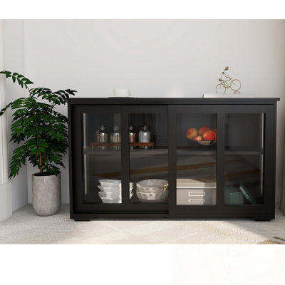 Wood Delicia with 2 Sliding Glass Doors