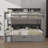 Twin-Sized Bunk Bed Featuring Integrated Shelves On Both Upper And Lower Beds, Plus A Storage Drawer-2091342575