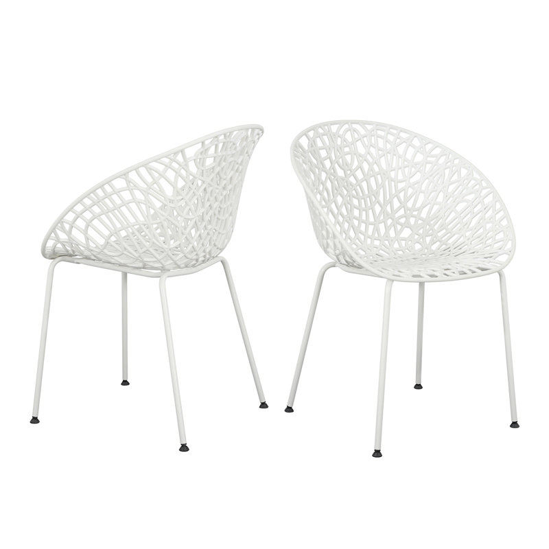 Ensemble de 2 chaises Neiman, Blanc