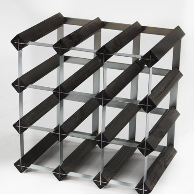Liddle 12 - Bottle Solid Wood Wine Bottle Rack