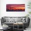 Sunset Dubai - No Frame Print on Canvas