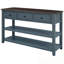 Caja avec deux tablettes ouvertes et trois tiroirs-345050716