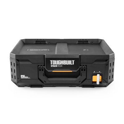 ToughBuilt Heavy Duty Storage Organizer Portable Tool Box Case, StackTech