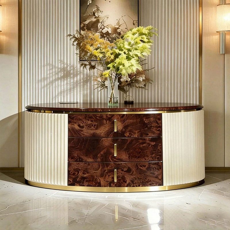 American-style minimalist luxury storage cabinet