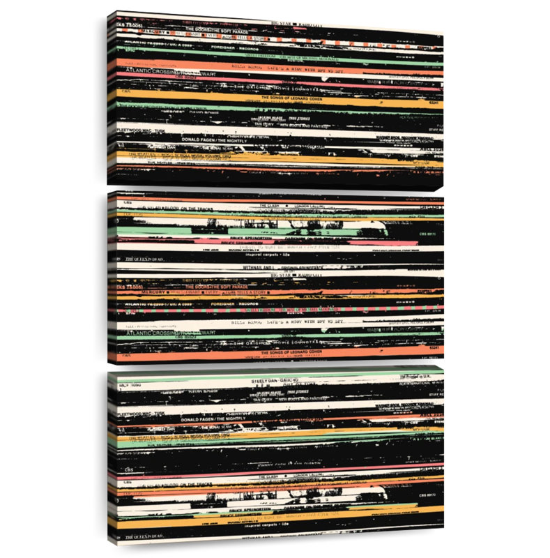 Abarca Recordsss, 57" H x 36" W
