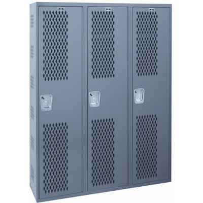 Welded Metal 1 - Tier Gym Locker