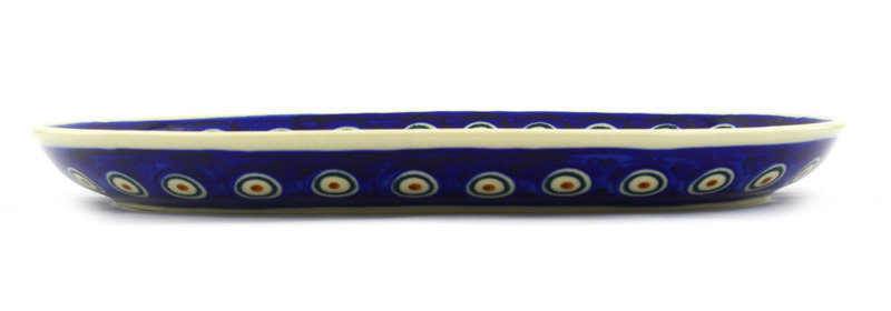 Peacock Stoneware Platter