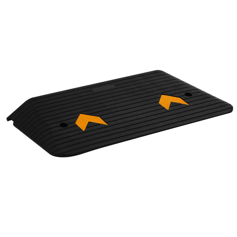 DEXSO Foldable L Threshold Ramp, 35.5*18*3 inches