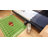Furnish My Place Nicole 705 Solid Football All Star Football Ground | Play Area Rug for Kids | Football Field Ground Rectangle | Anti Skid Rubber Backing | Green-2116930947