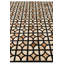 Tapis brun clair Juliana