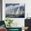 Impression sur toile tendue Indigo-1004462260