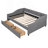 Modern Upholstered Daybed With Two Drawers-1123003452