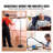 Chaithra 5X Floor Magnifying Glass with Light and Stand Flexible Gooseneck LED