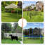 Ensemble d'ancrage pour trampoline Tradesparker - Comprend 4 piquets de tente et 4 sangles solides-115277615