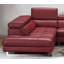 Canapé modulaire en cuir 2 pièces Antalya-95378001
