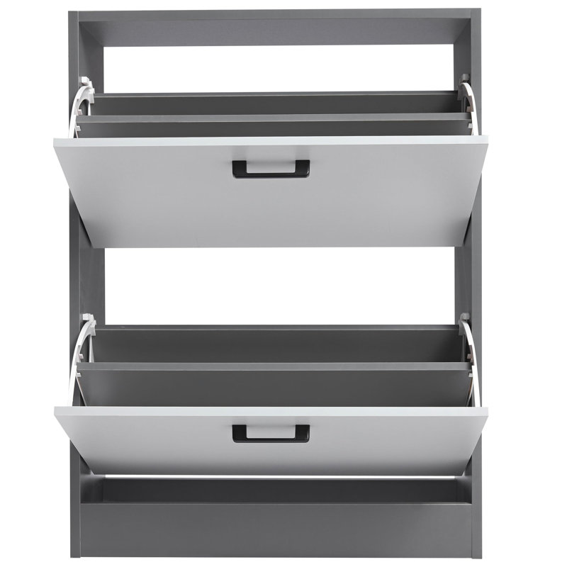 16 Pair Shoe Storage Cabinet