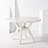 Round Solid Wood Base Dining Table-66815746