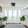 Rakestraw 12.2'' Flush Mount Caged Ceiling Fan with LED Lights and Remote Control