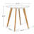 Ladli Wood Dining Table In White