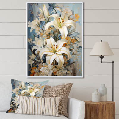 Dreamy Serenade Of Lilies III sur toile
