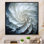 Seashell Monochromatic Whispers I - Animals Wall Art Living Room