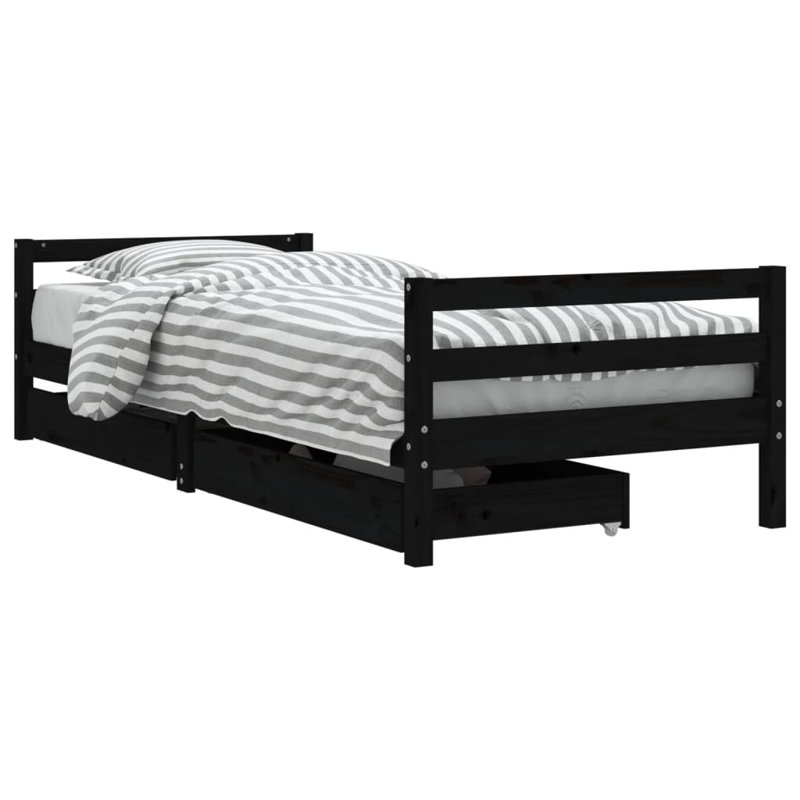 Standard Bed Frame, White, 80cm x 200cm